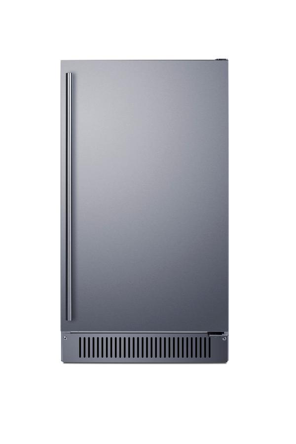 18" Wide Outdoor Clear Icemaker, ADA Compliant