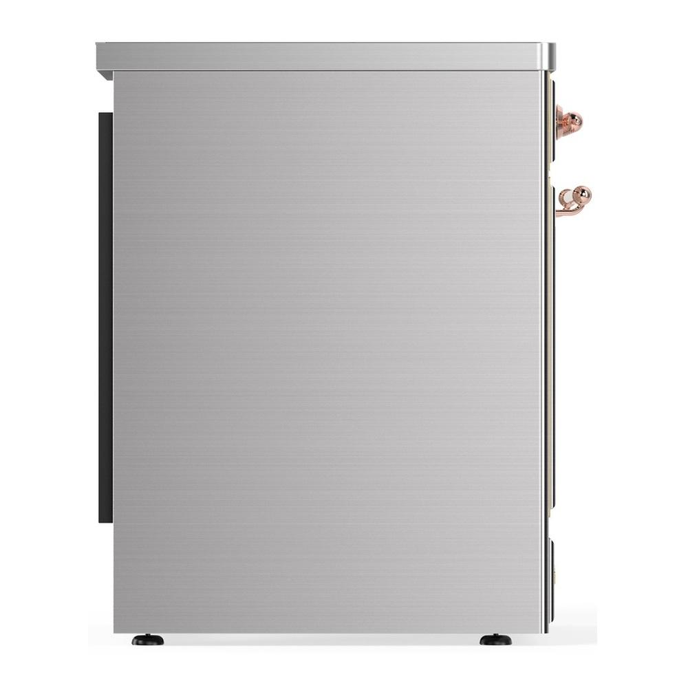 ILVE UMIB30QNR3SSP Majestic III 30 inch Induction Range with 4 Elements, 4 cu. ft. Oven Capacity (Solid Door, Stainless Steel, Copper)