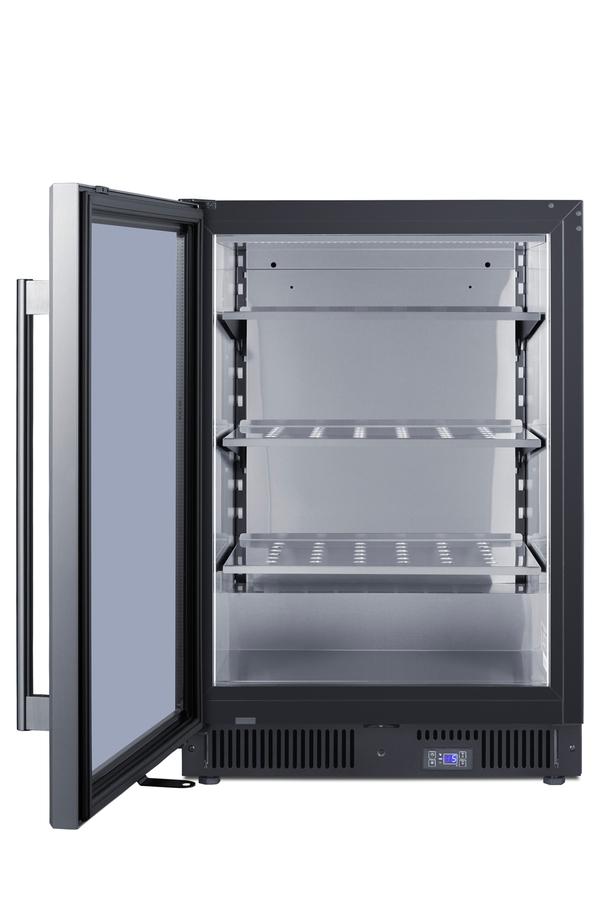 24" Wide Commercial Display Freezer