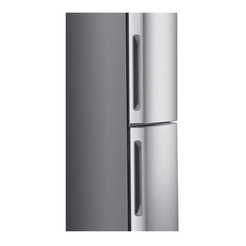 Verona VEFBF2814RSL 28 inch Bottom Freezer Refrigerator with 14.8 cu. ft. Total Capacity, Recessed Handle, Reversible Doors, Ice Maker, Energy Star