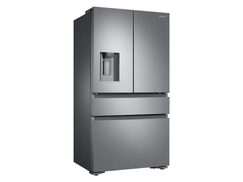23 cu. ft. Counter Depth 4-Door French Door Refrigerator in Stainless Steel