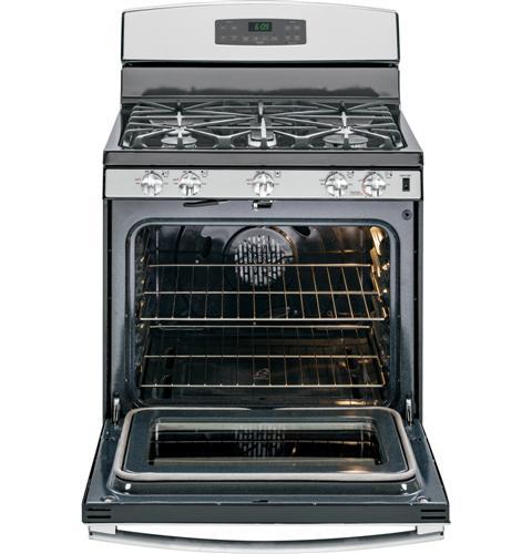 GE® 30" Free-Standing Gas Convection Range