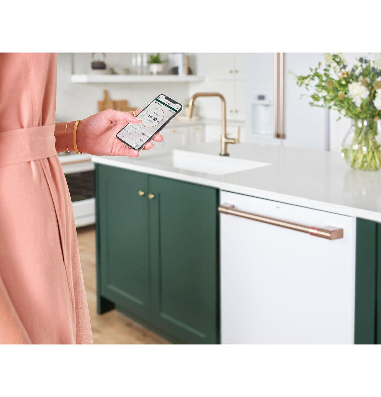 Café™ Stainless Interior Built-In Dishwasher with Hidden Controls