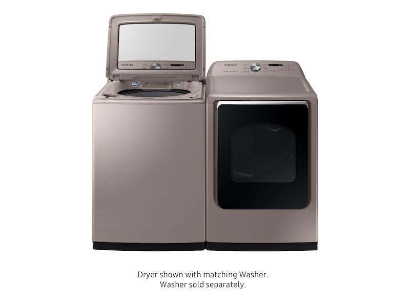 7.4 cu. ft. Electric Dryer with Steam Sanitize+ in Champagne