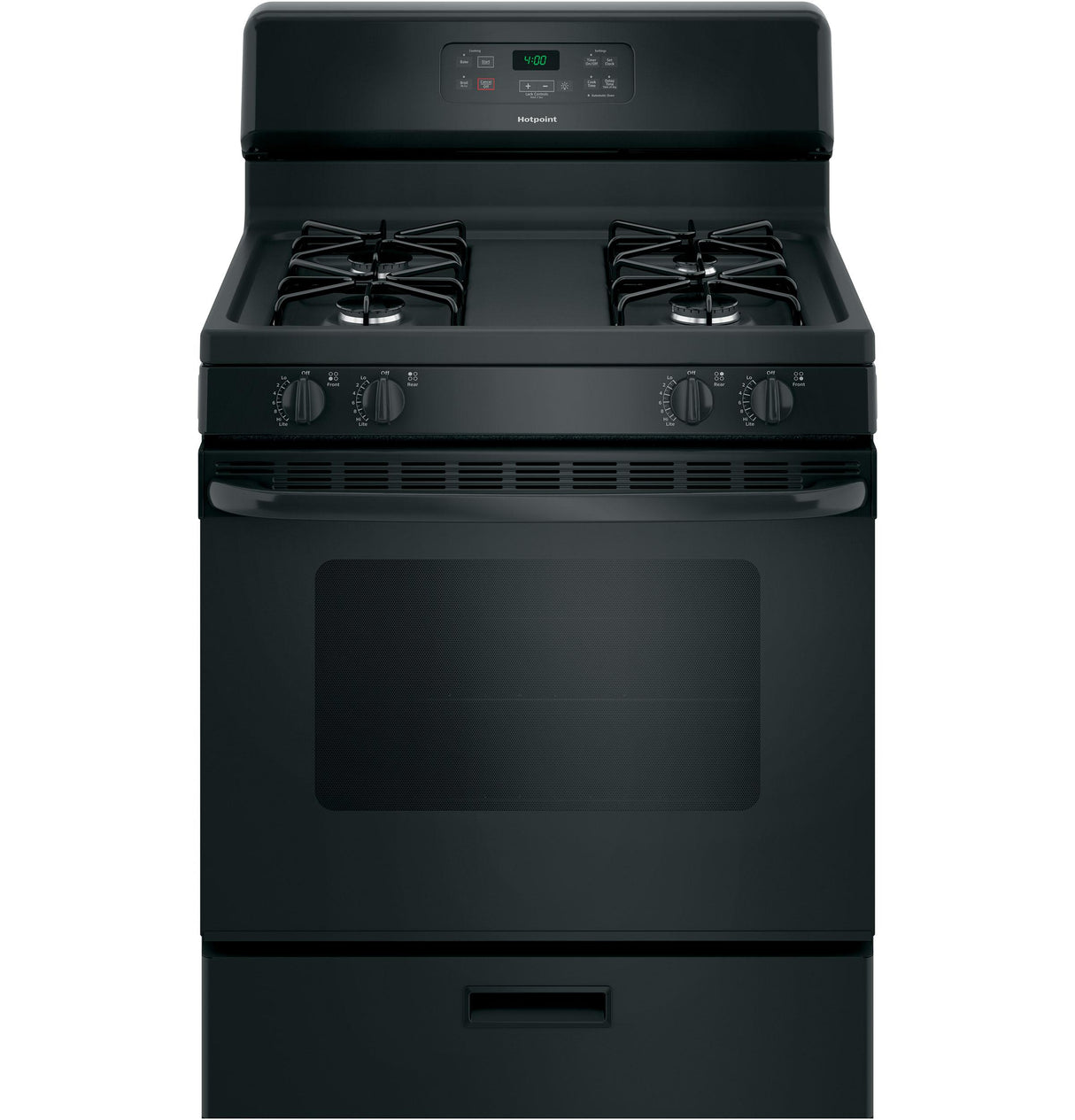 Hotpoint® 30" Free-Standing Standard Clean Gas Range