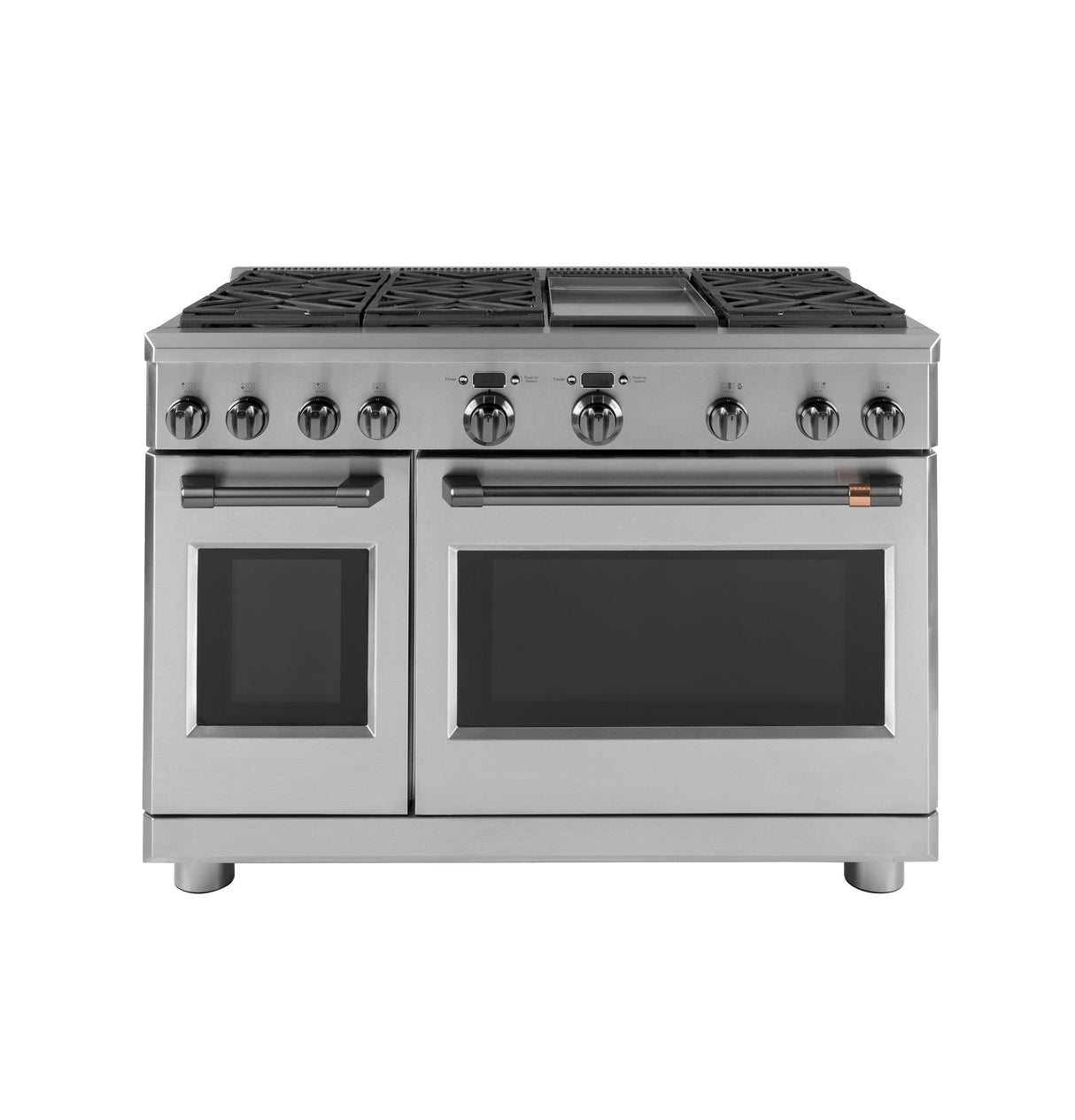 Café™ 48" Dual-Fuel Commercial-Style Range with 6 Burners and Griddle (Natural Gas)