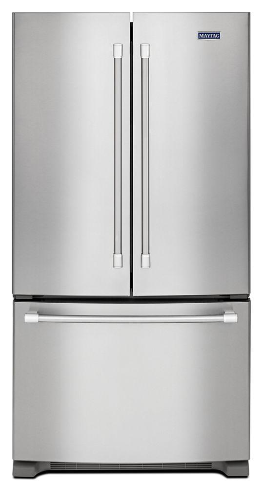 36-inch Wide French Door Refrigerator - 25 cu. ft.