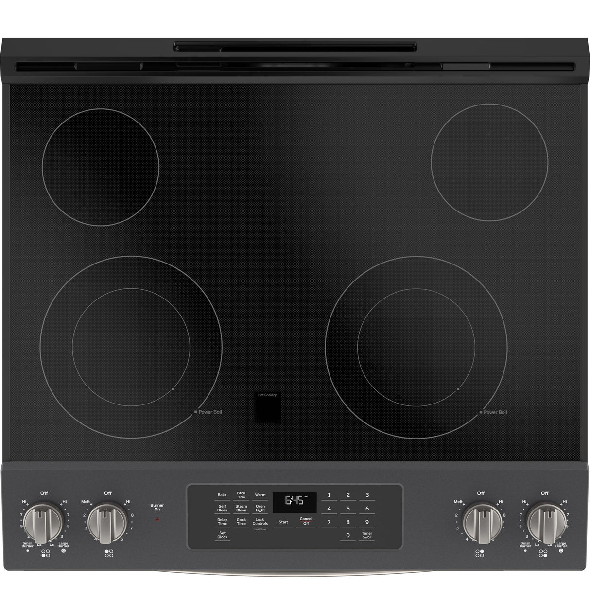 GE® 30" Slide-In Electric Range