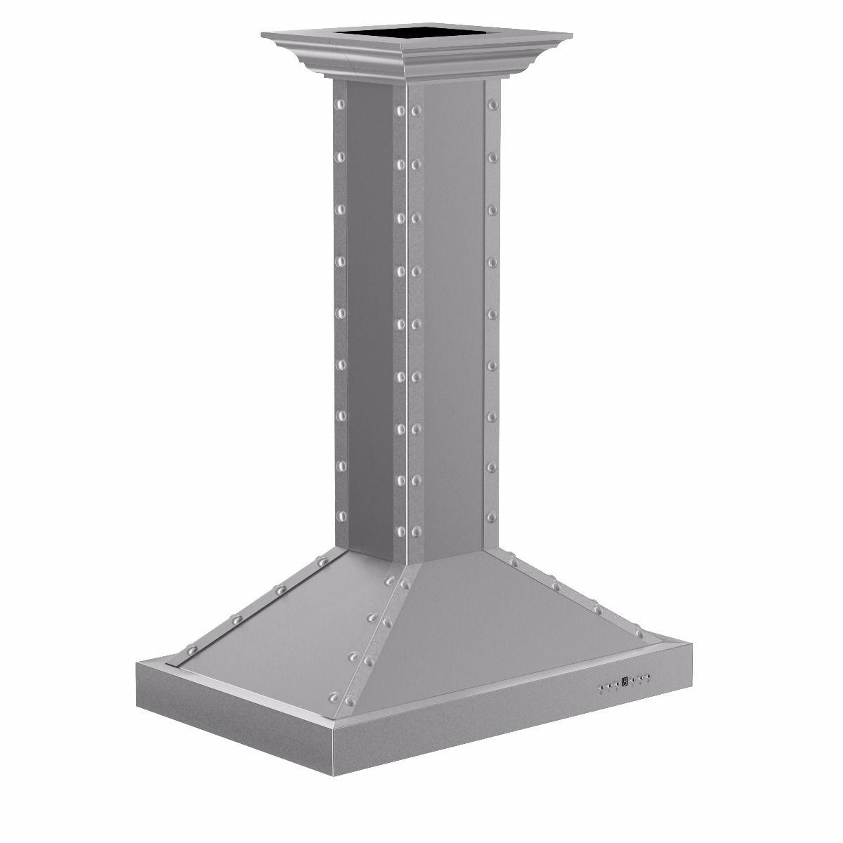ZLINE 36" Designer Series Stainless Island Range Hood (KB2i-4SSXS-36)