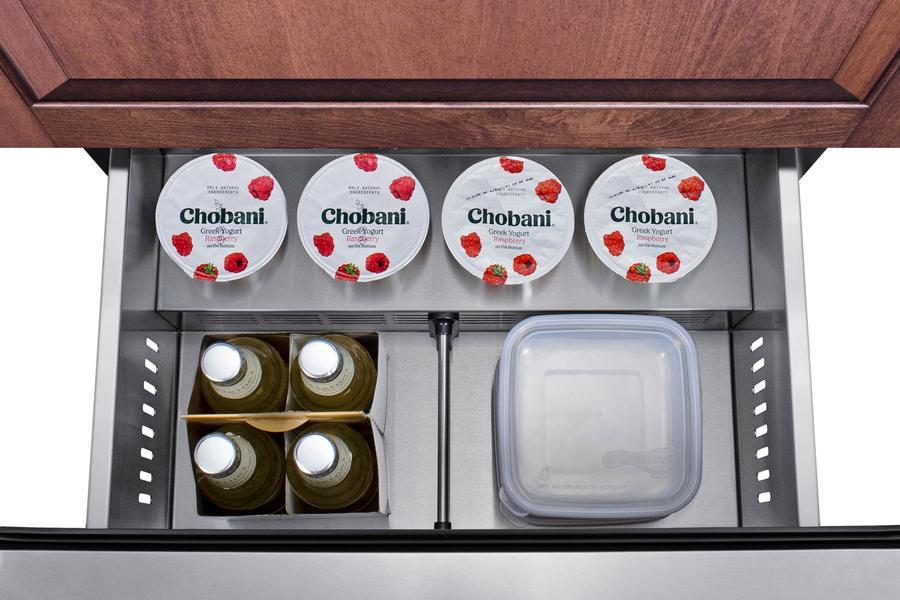24" Wide 2-drawer All-refrigerator (panel Not Included)
