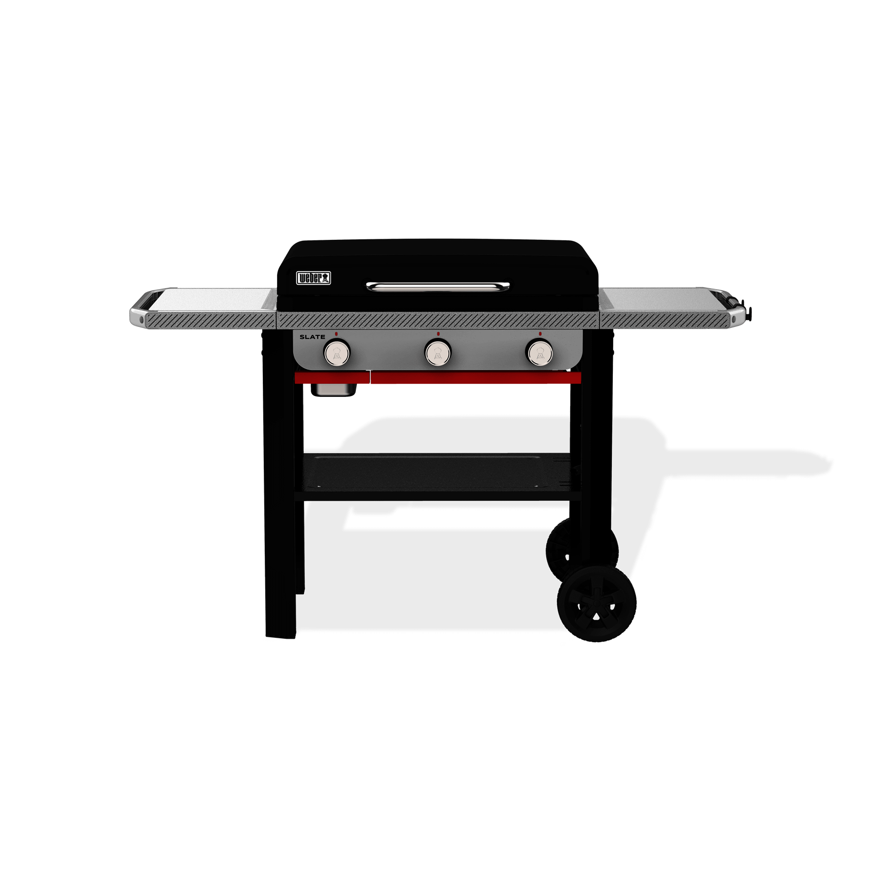Slate® 28" Rust-Resistant Griddle (Liquid Propane) - Black