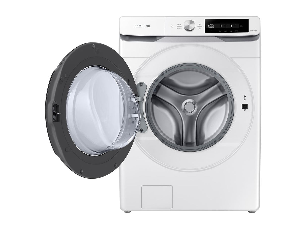 4.5 cu. ft. Large Capacity Smart Dial Front Load Washer with Super Speed Wash in White