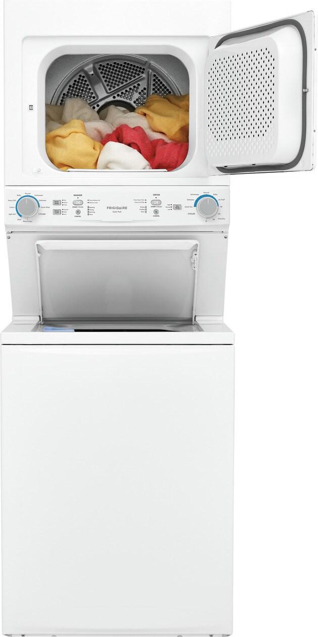 Electric Washer/Dryer Laundry Center - 3.9 Cu. Ft Washer and 5.5 Cu. Ft. Dryer