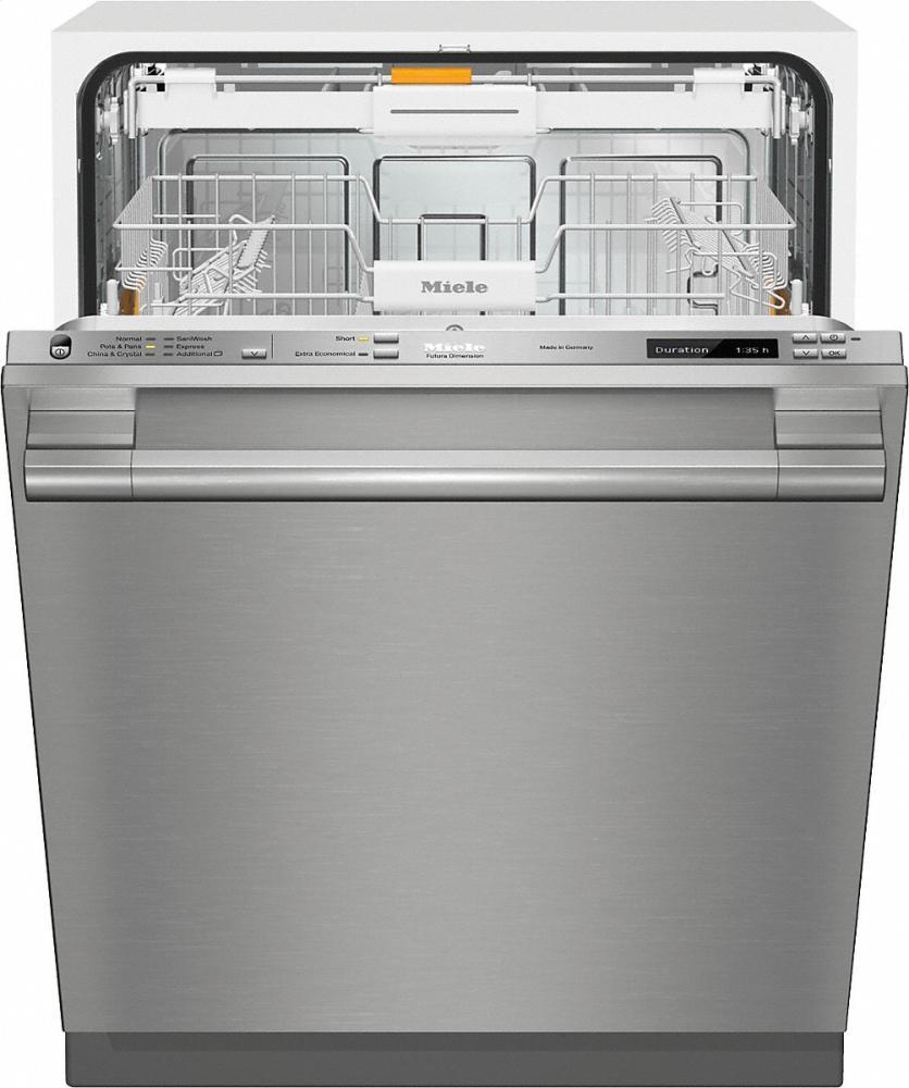 G 6365 SCVi SF AM Fully-integrated, full-size dishwasher with hidden control panel, 3D cutlery tray and CleanTouch Steel panel