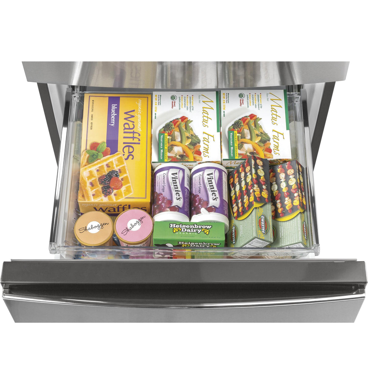 GE® 11.9 Cu. Ft. Bottom-Freezer Refrigerator