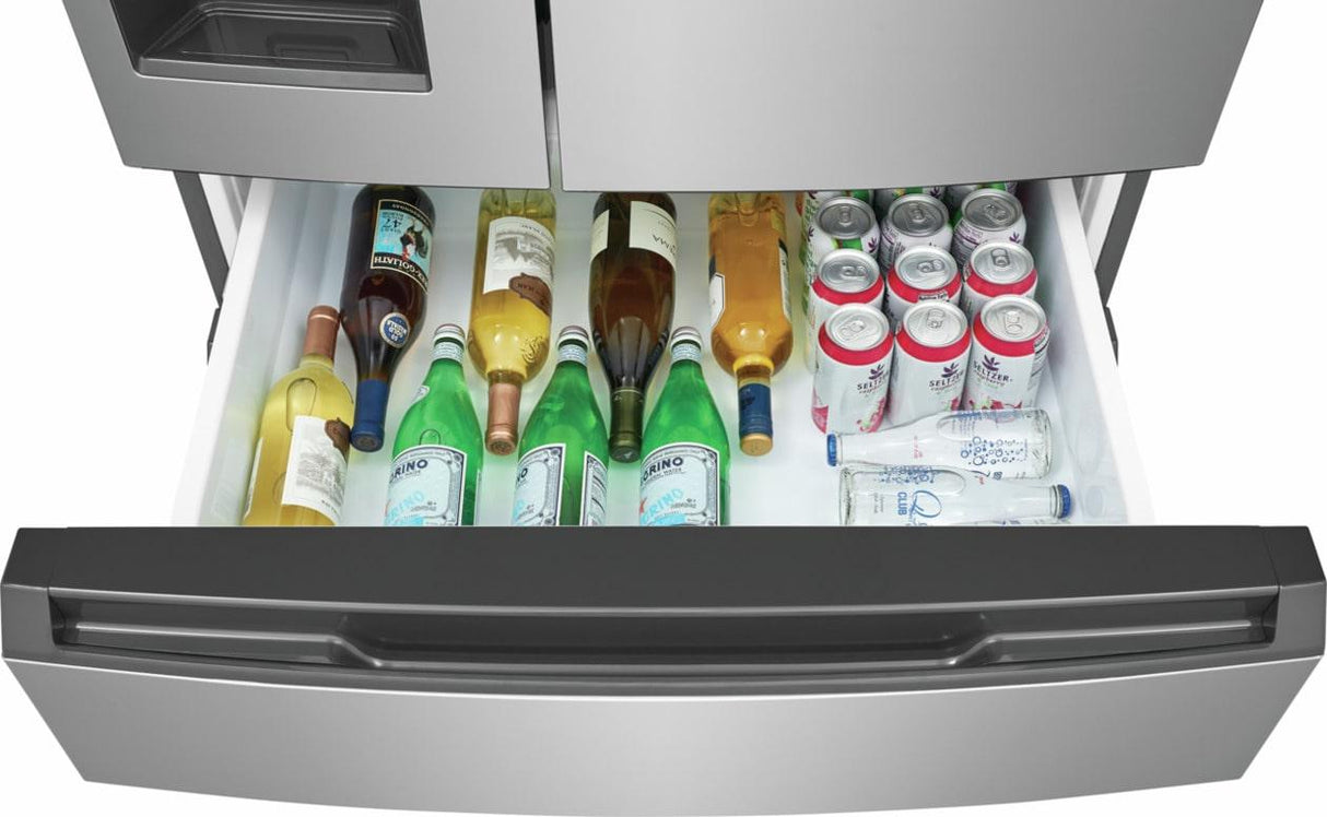 26 Cu. Ft. Standard-Depth 4-Door French Door Refrigerator