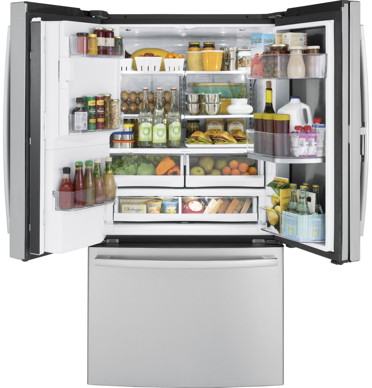 GE Profile™ Series 27.7 Cu. Ft. French-Door Refrigerator with Door In Door and Hands-Free AutoFill
