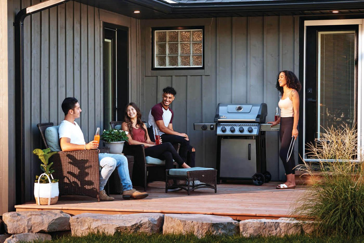 Freestyle? 425 SB with Range Side Burner , Propane, Graphite Grey