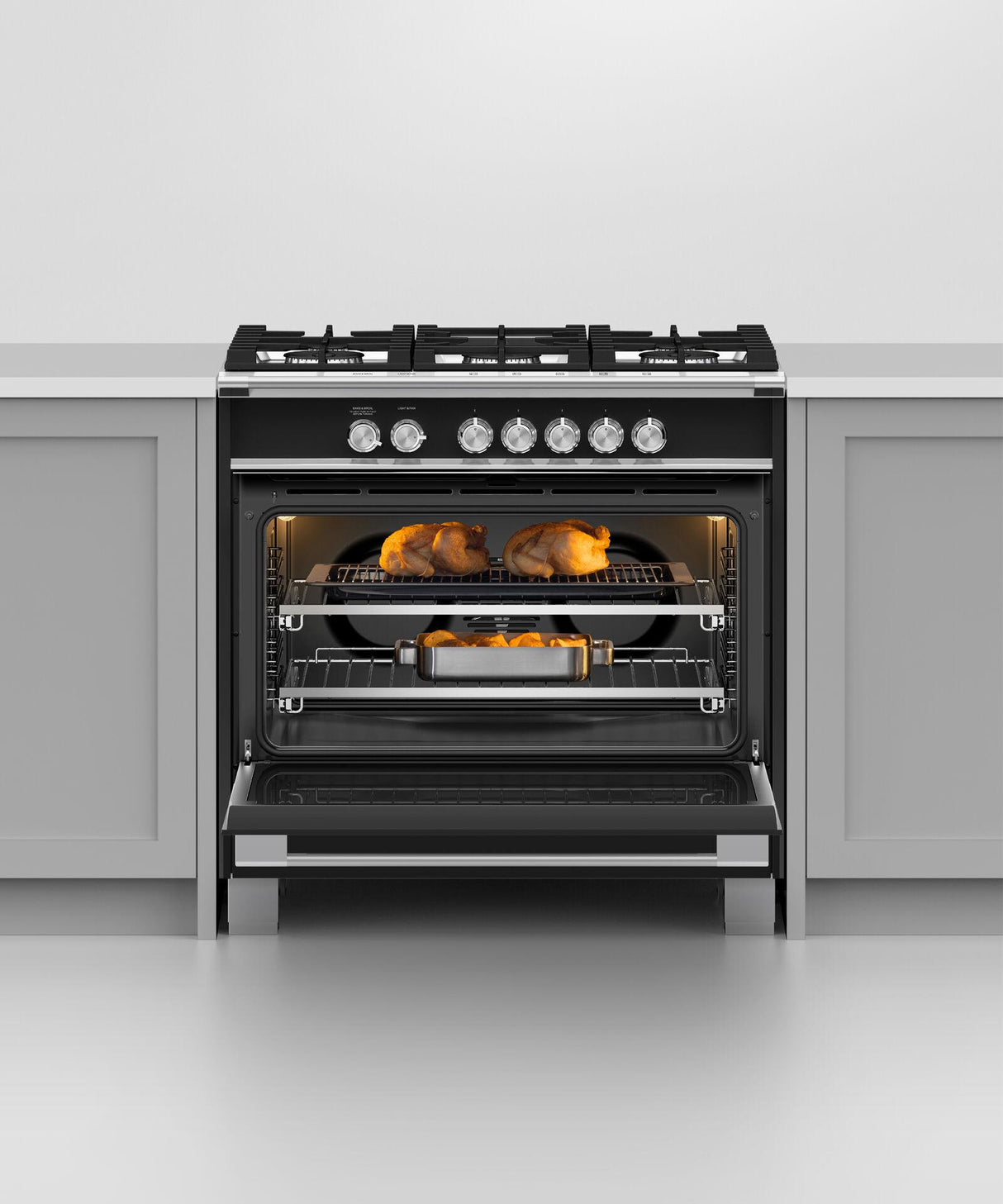 36" Series 7 Classic 5 Burner Gas Range