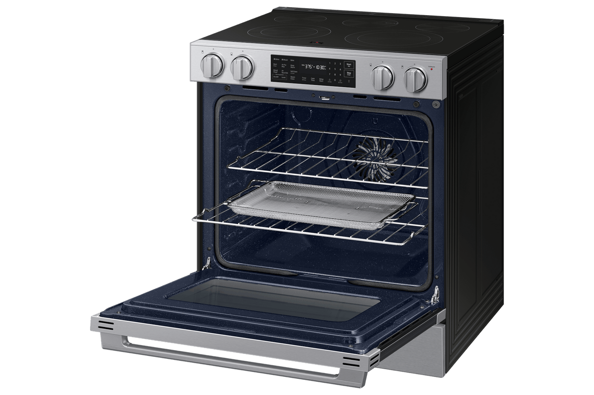 Bespoke Smart Slide-in Electric Range Pro Style Design Air Fry Max True Convection