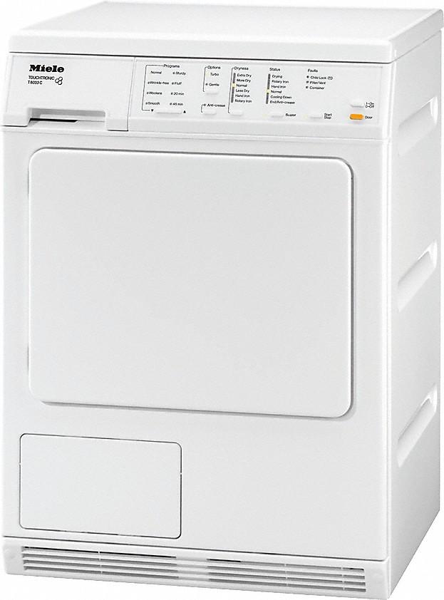 T 8033 C Condenser dryers with PerfectDry for precision drying and gentle treatment of your textiles.