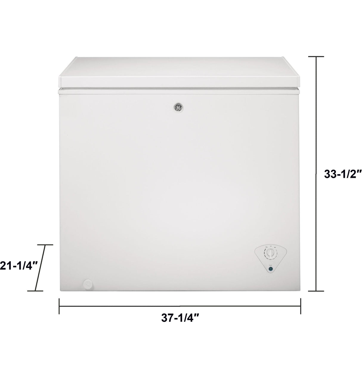 GE® 7.0 Cu. Ft. Manual Defrost Chest Freezer