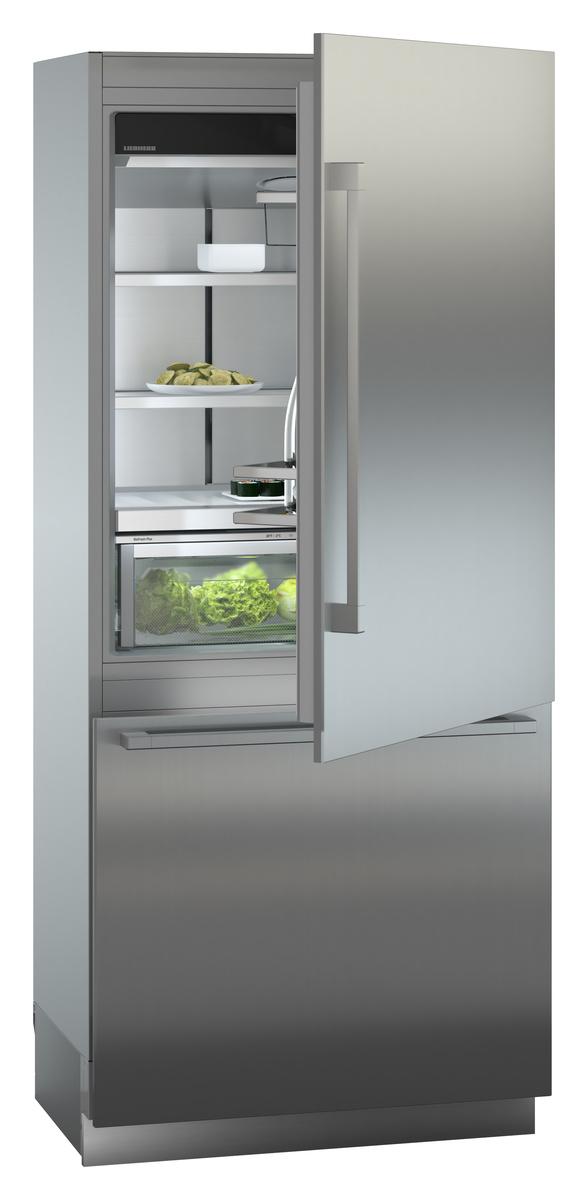 Fully Integrated Bottom Freezer Refrigerator with BioFresh