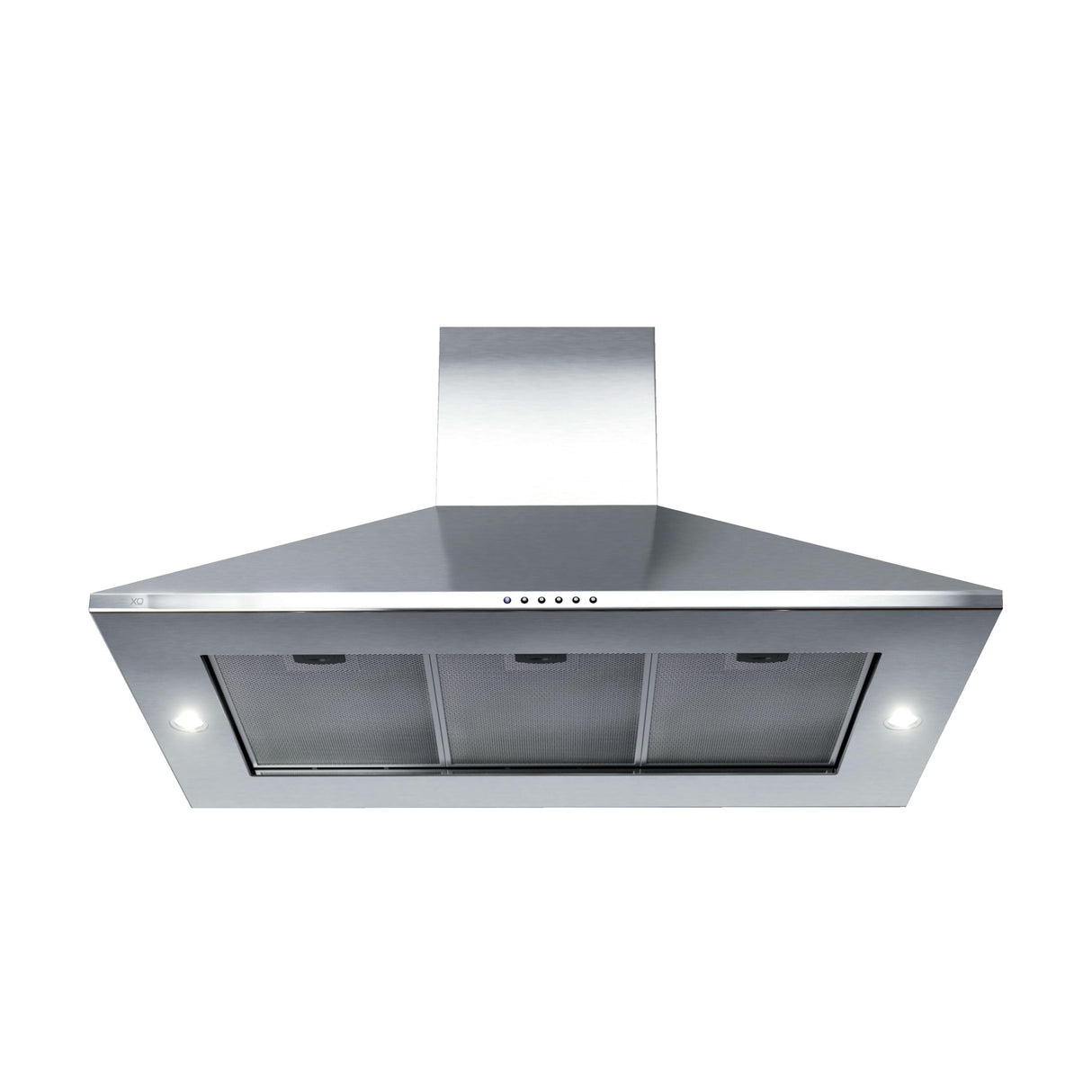 42" CCC 600/395 CFM Italian Made Island Range Hood Stainless