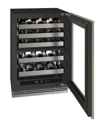 Urwd324 24" Dual-zone Wine Refrigerator With Integrated Frame Finish (115 V/60 Hz)