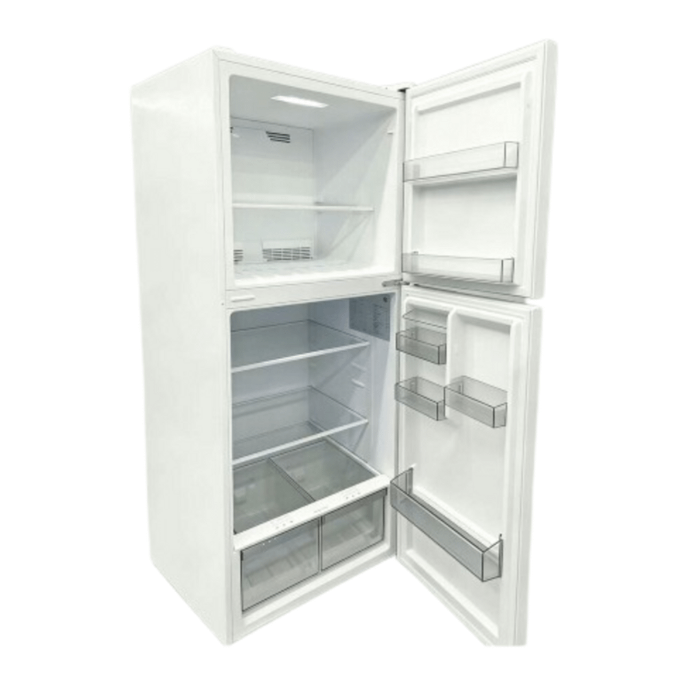 Verona VEFTF3021RWH 30 inch Top Freezer Refrigerator with 21 cu. ft. Total Capacity, Reversible Doors, Recessed Handle, Energy Star (White)