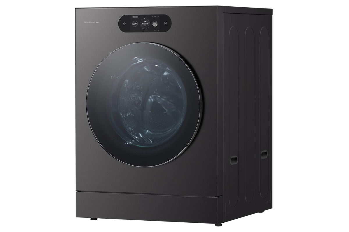 LG SIGNATURE 5.8 cu. ft. Mega Capacity Smart Front Load Washer with Built-In Intelligence, TurboWash® 360(degree), ezDispense® and Touch LCD Control