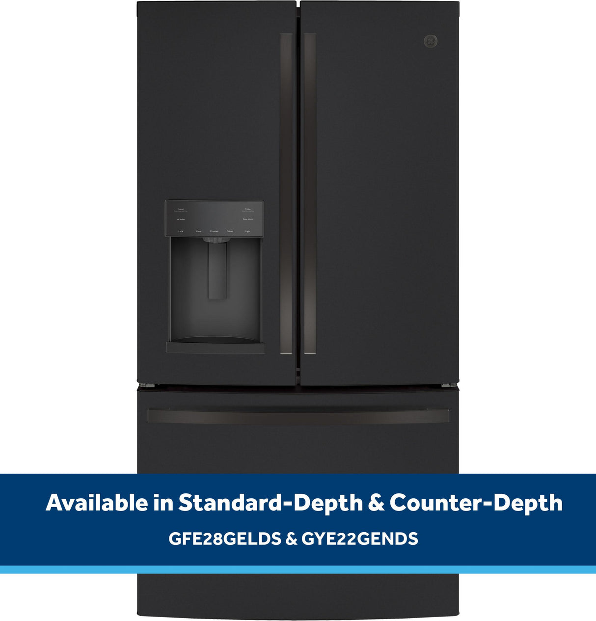GE® ENERGY STAR® 22.1 Cu. Ft. Counter-Depth French-Door Refrigerator