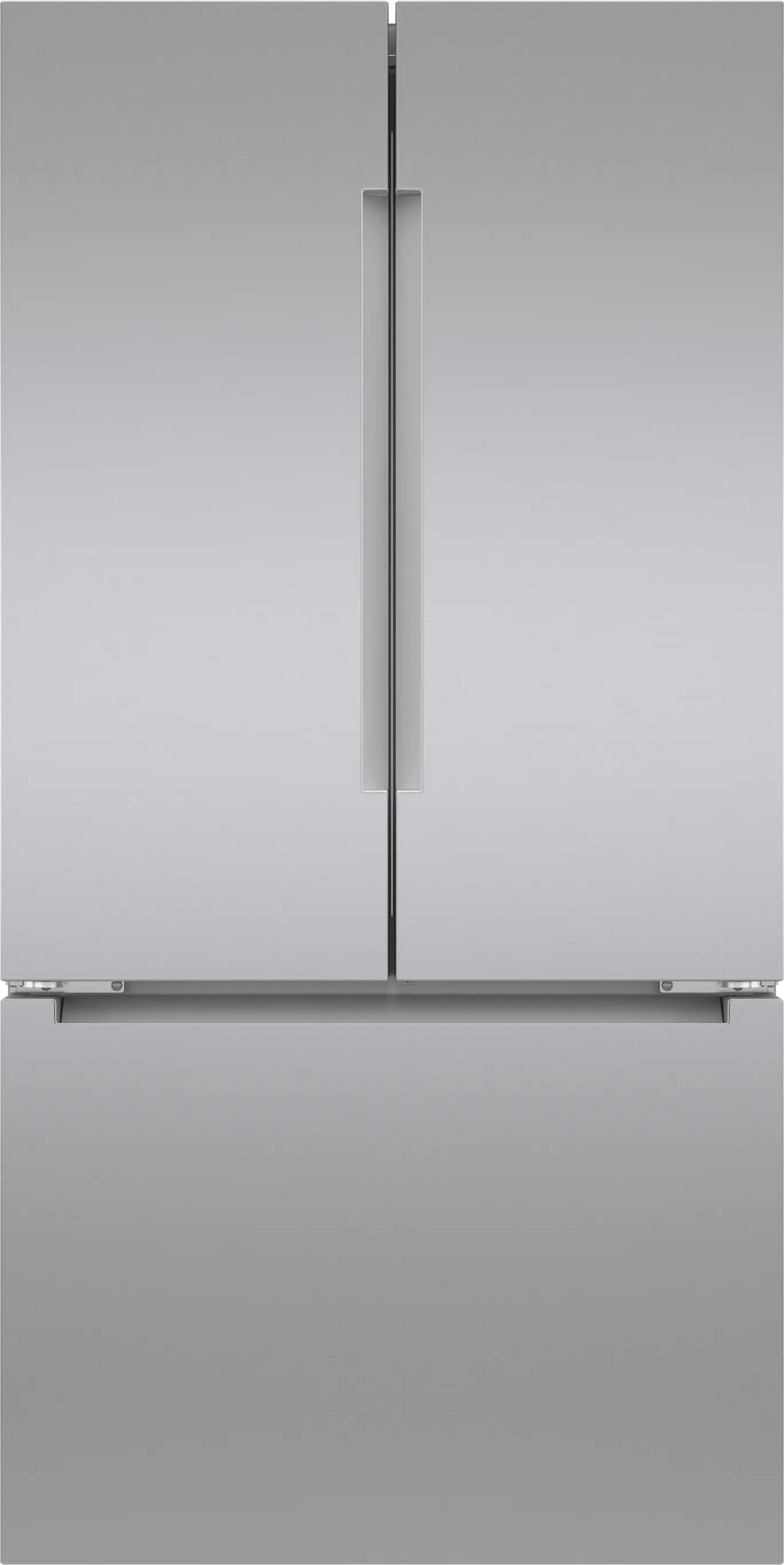 800 Series French Door Bottom Mount Refrigerator 36" Stainless steel (with anti-fingerprint), Total No Frost