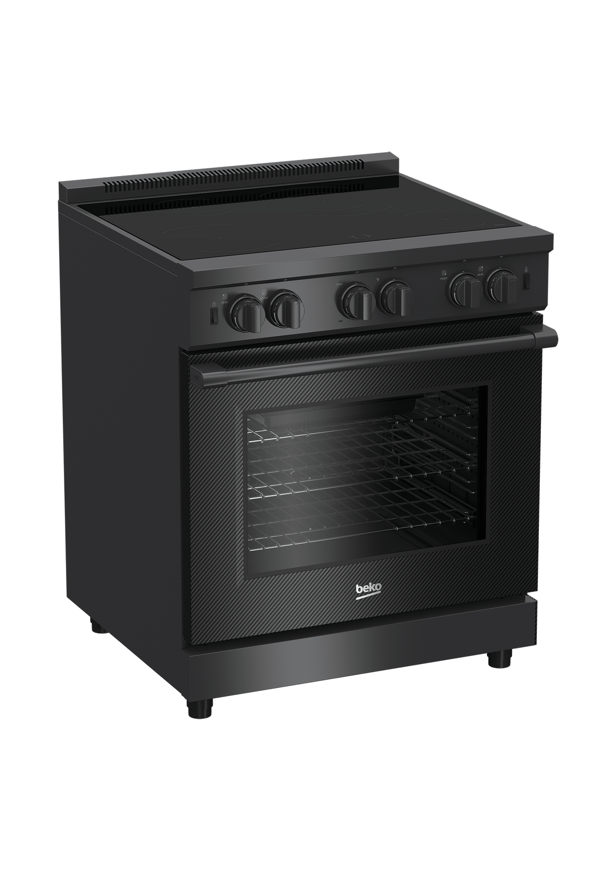 30" Carbon Fiber Pro-Style Induction Range