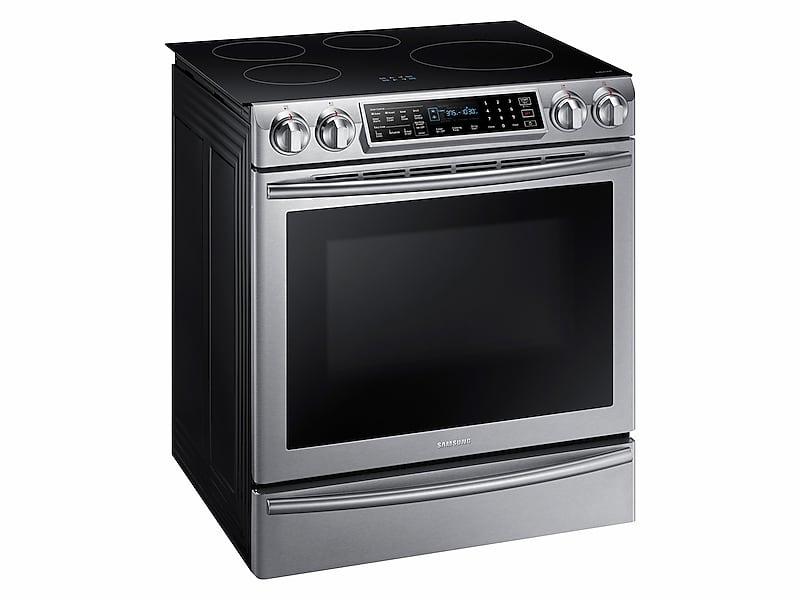 5.8 cu ft. Smart Slide-in Induction Range with Virtual Flame™ in Stainless Steel