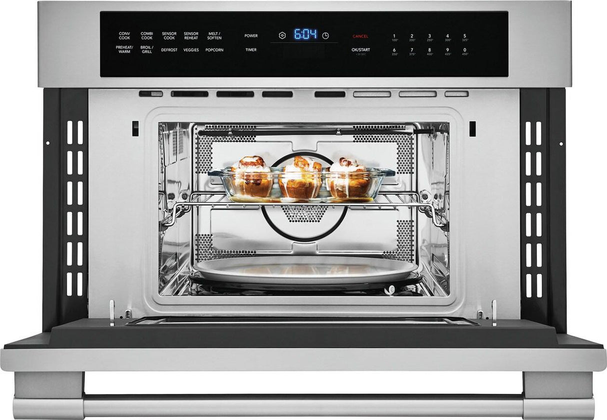 Frigidaire Professional 30" Built-In Convection Microwave Oven with Drop-Down Door
