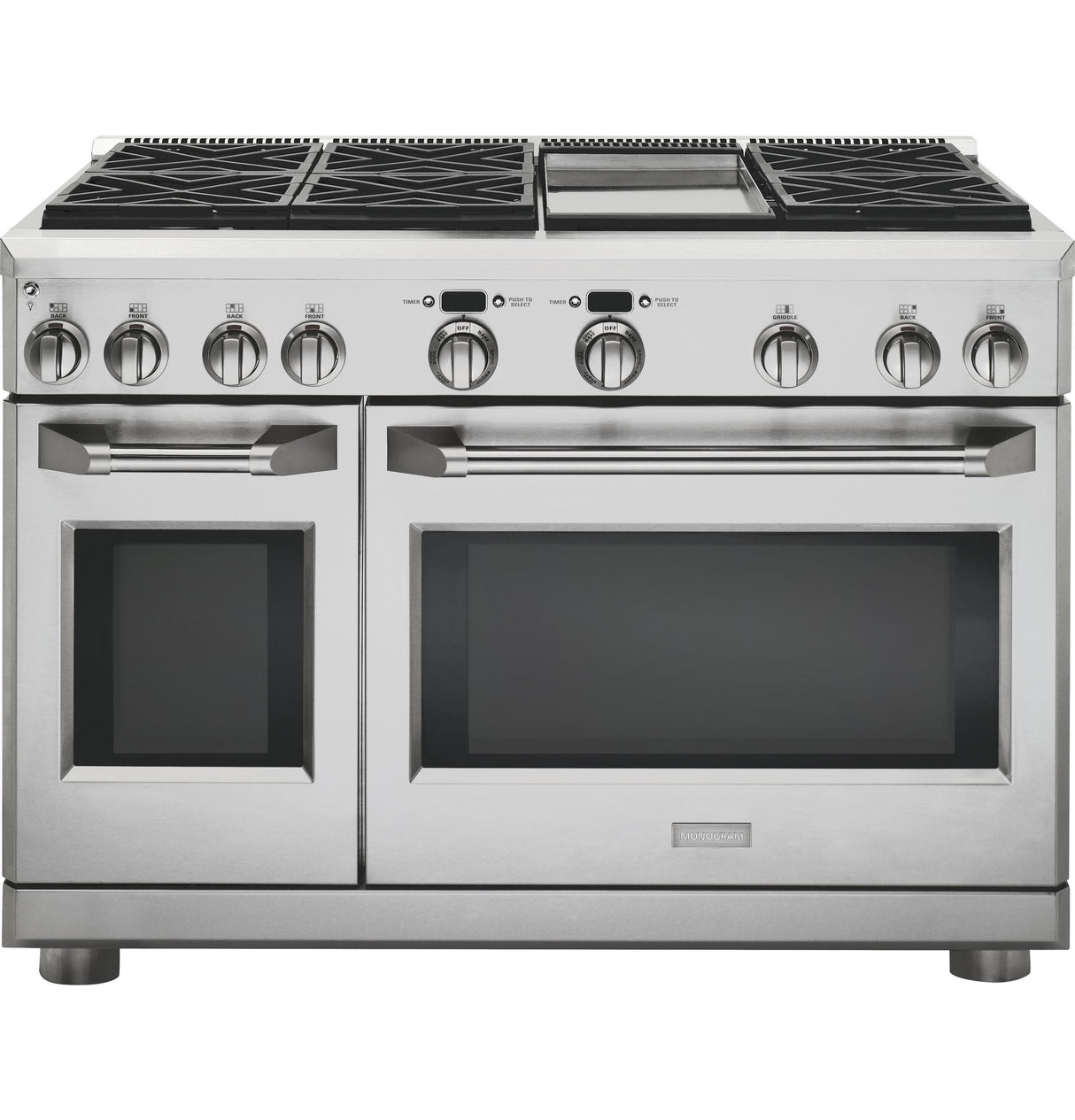 Monogram 48" All Gas Professional Range with 6 Burners and Griddle (Natural Gas)