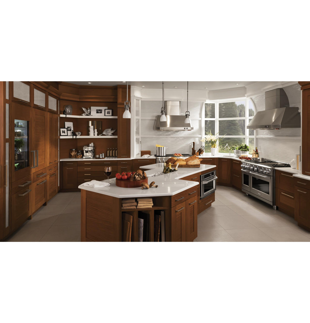 Monogram 48" Dual-Fuel Professional Range with 6 Burners and Griddle (Natural Gas)