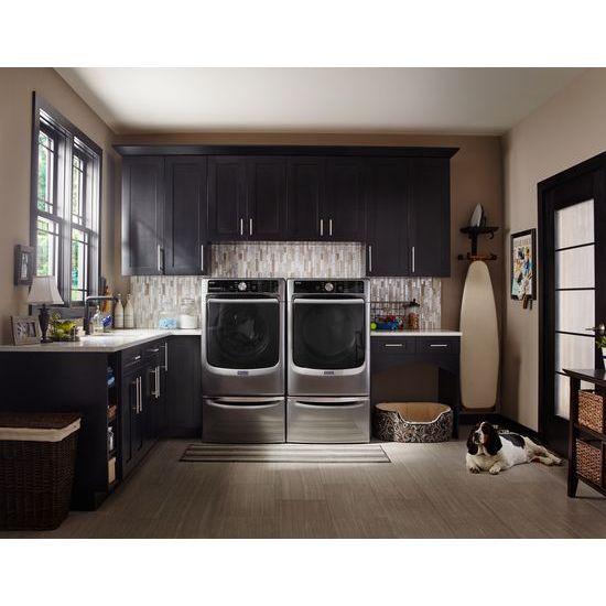 Maytag® Large Capacity Dryer with Refresh Cycle with Steam and PowerDry System ? 7.4 cu. ft. - Metallic Slate