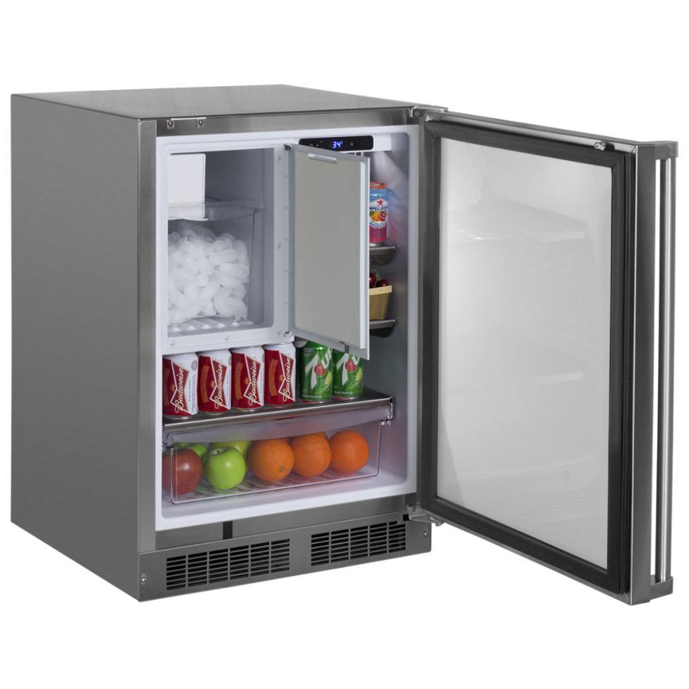 24" Outdoor Refrigerator Freezer Marvel Premium Refrigeration - Model Number - Outdoor Ice Maker Kit