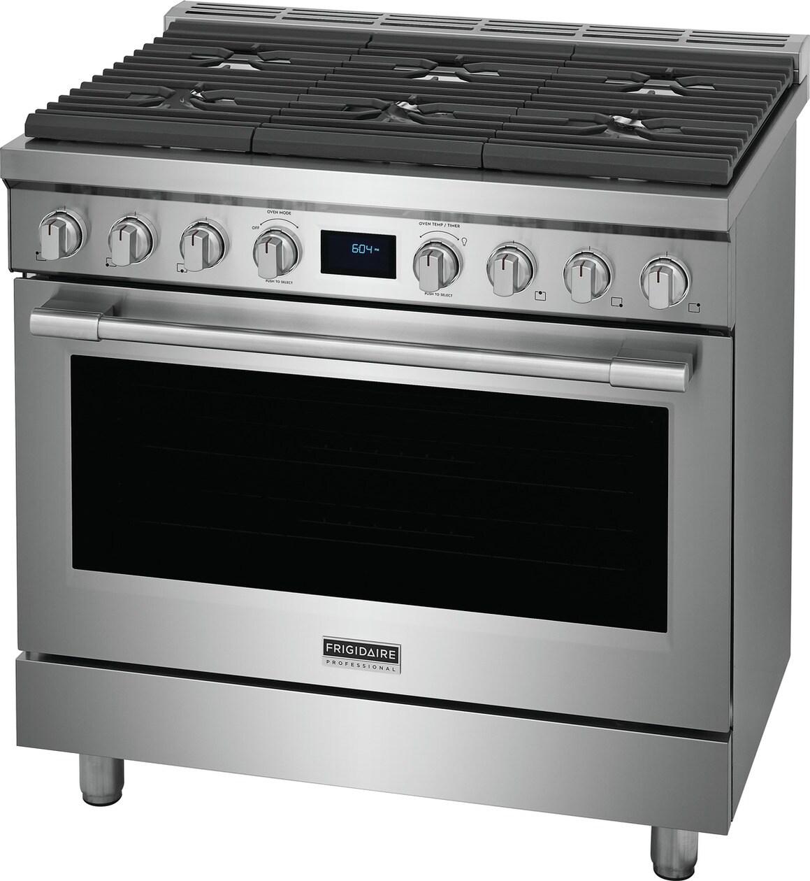 Frigidaire Professional 36" Dual-Fuel Freestanding Range