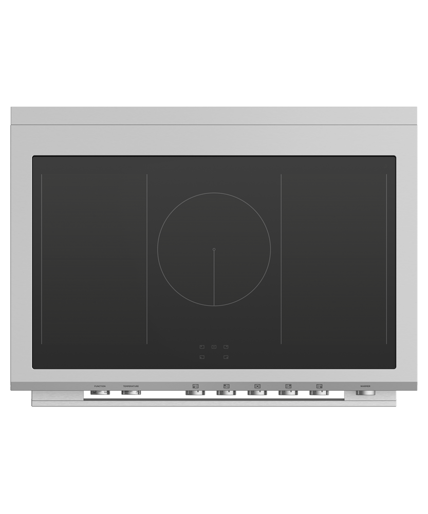 36" Series 9 Contemporary 5 Zone Induction Self-Cleaning Range