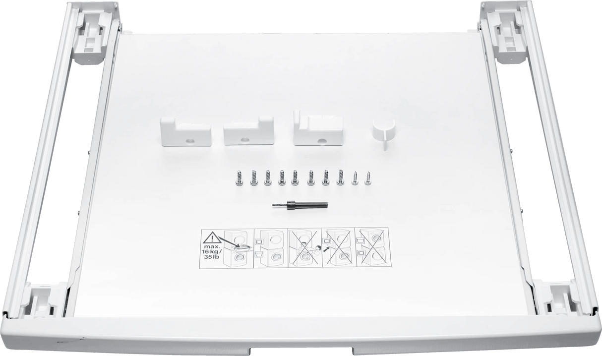 Stacking Kit with Pull-Out Shelf WTZ11400UC