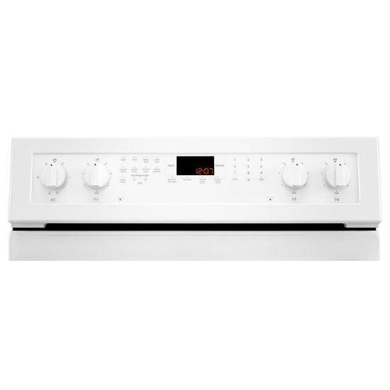 Maytag® 30-Inch Wide Electric Range With True Convection And Power Preheat - 6.4 Cu. Ft. - White