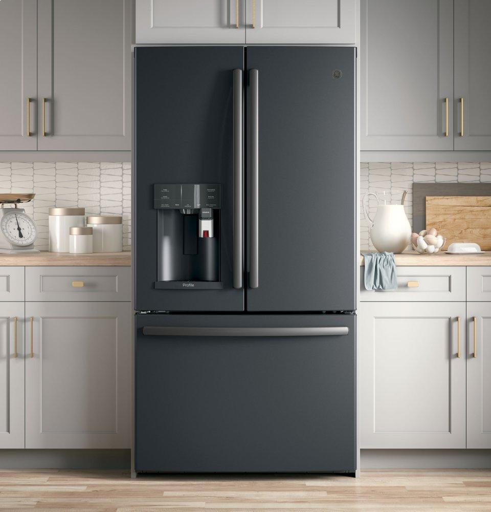 GE Profile™ Series ENERGY STAR® 27.8 Cu. Ft. French-Door Refrigerator with Keurig® K-Cup® Brewing System