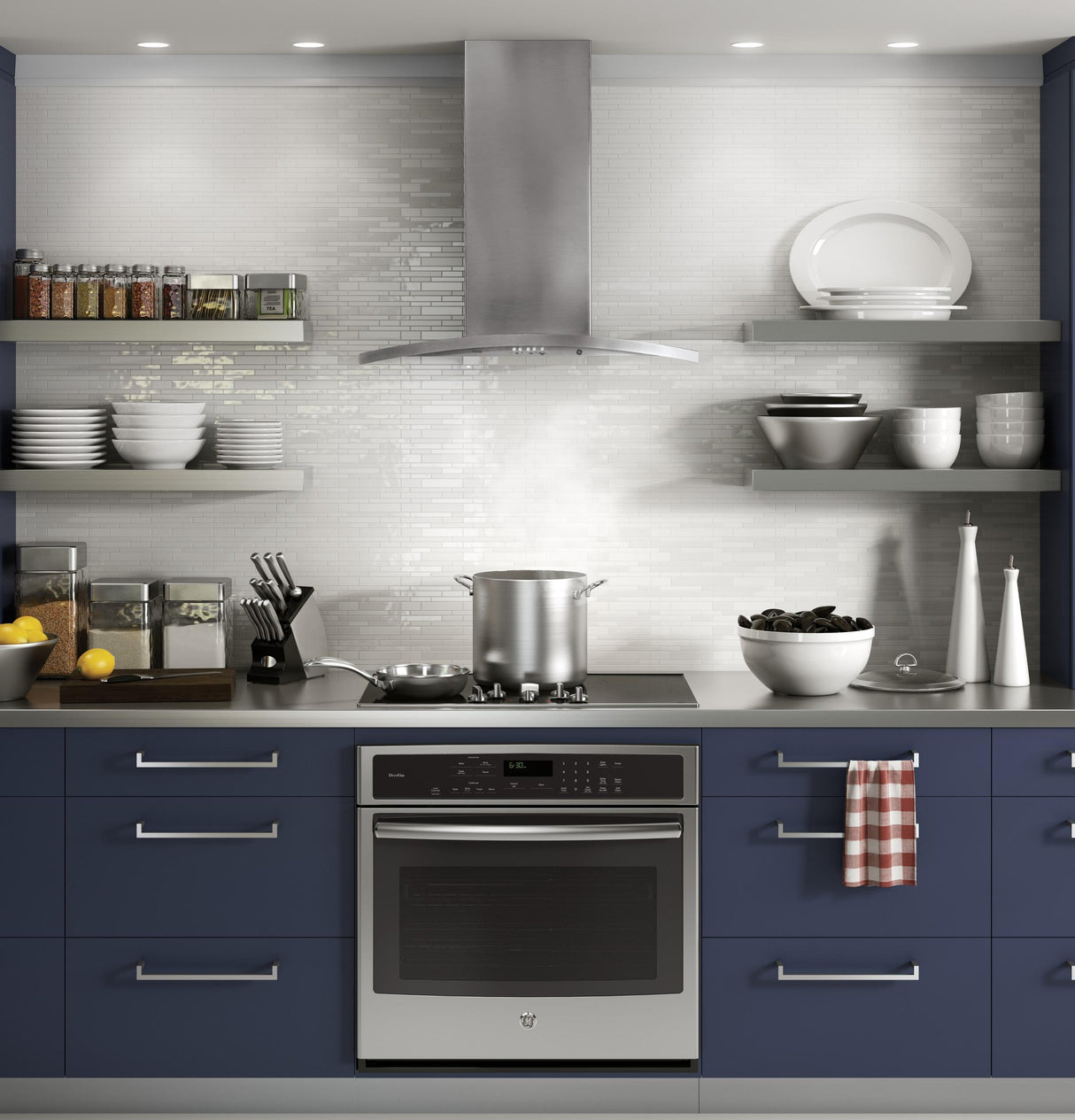 GE Profile™ 30" Wall-Mount Chimney Hood