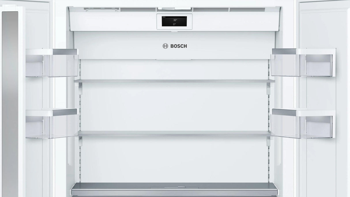 Benchmark® Built-in Bottom Freezer Refrigerator 36'' Flat Hinge