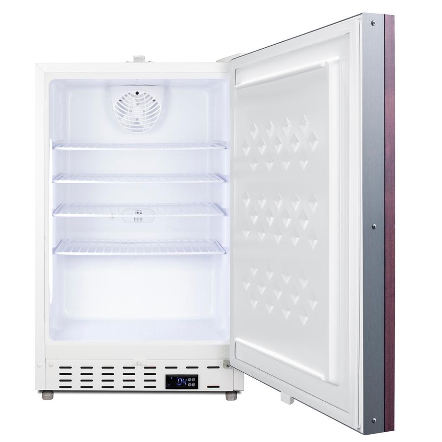 20" Wide Built-in Healthcare All-refrigerator, ADA Compliant (panel Not Included)