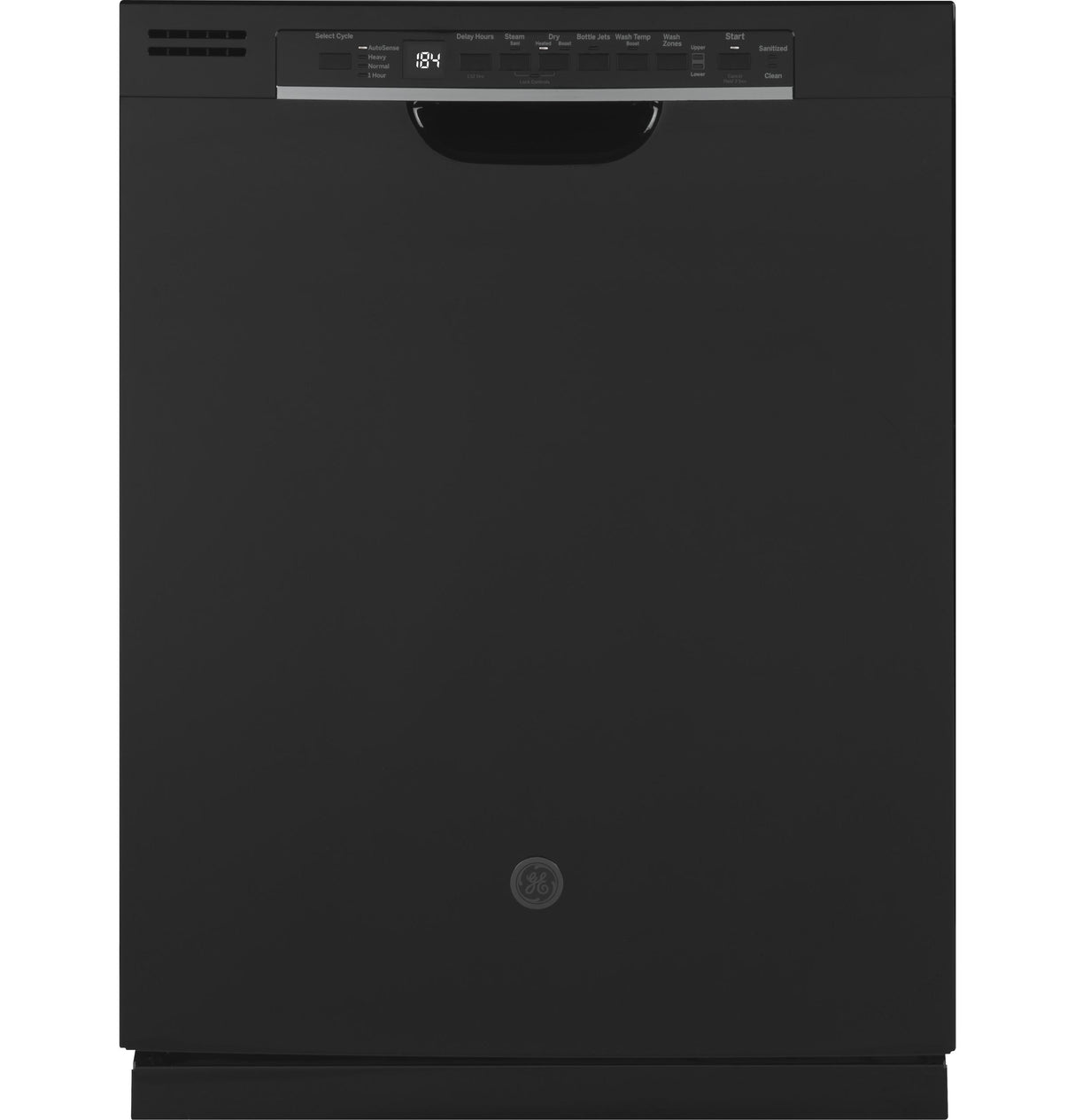 GE® ENERGY STAR® Front Control with Stainless Interior Door Dishwasher with Sanitize Cycle & Dry Boost