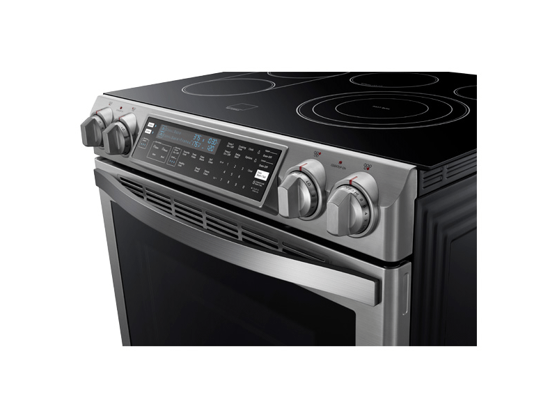 5.8 cu. ft. Slide-In Electric Chef Collection Range with Flex Duo Oven